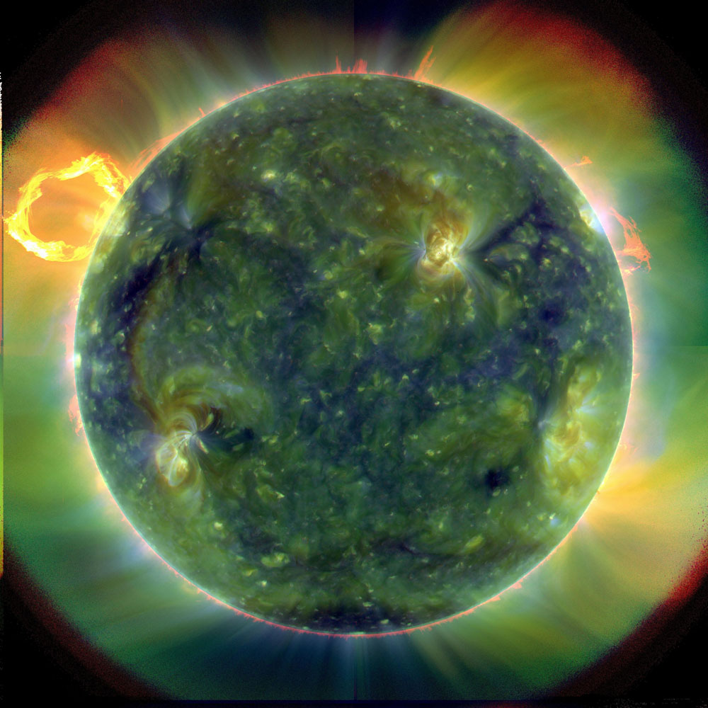 'Spectacular' First Images from New Solar Observatory Released
